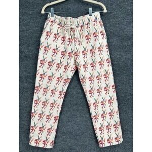Kodone World Sweatpants Mens M Fits Small Rainbow Bunny All Over Print Joggers